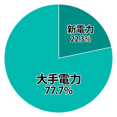 電力会社シェア率